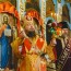 В Пасхальную ночь епископ Вианор совершил праздничное богослужение в кафедр ...