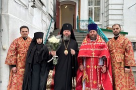 Архипастырский визит в город Семипалатинск. Божественная Литургия в Знаменско-Абалацком женском монастыре