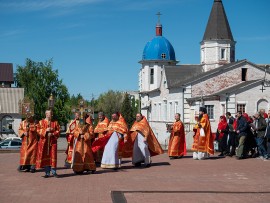 Престольный праздник в Иоанно-Богословском кафедральном соборе города Рудного