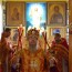 Праздник Преполовения Пятидесятницы в главном храме Петропавловска