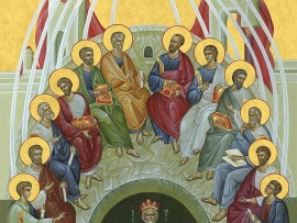 В день Святого Духа Высокопреосвященнейший архиепископ Серапион совершил Литургию в кафедральном соборе Воскресения Христова г. Кокшетау