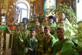 Архиерейское служение в праздник Святой Троицы (Петропавлоаская епархия)