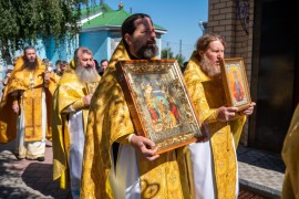 Празднование дня Крещения Руси в Костанайской епархии