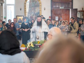 Секретарь Костанайской епархии совершил отпевание известного художника Георгия Сокова