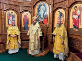 Божественная Литургия в день памяти святого равноапостольного князя Владимира