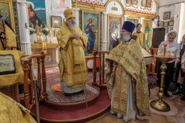 Празднование 80-летия образования Христо-Рождественского прихода города Павлодара