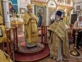 Празднование 80-летия образования Христо-Рождественского прихода города Павлодара