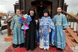 Архиепископ Амфилохий возглавил торжества по случаю престольного праздника Покровского собора города Усть-Каменогорска