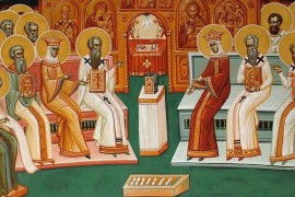 В день памяти святых отцов VII Вселенского Собора Высокопреосвященнейший архиепископ Серапион совершил Литургию в кафедральном соборе Воскресения Христова г. Кокшетау