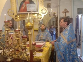 Празднование иконы Божией Матери