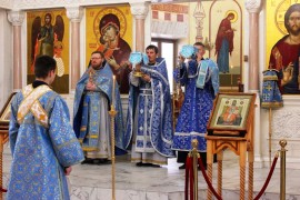 Архиерейское служение в праздник Введения (Вход) во Храм Пресвятой Владычицы нашей Богородицы и Приснодевы Марии