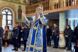Архиерейское служение в неделю 24-ю по Пятидесятнице