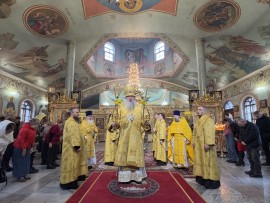 Престольный праздник Свято-Никольского кафедрального собора г. Шымкента