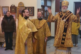 Служение епископа Игнатия в городе Байконур