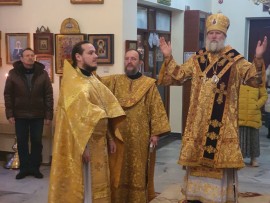 Служение епископа Игнатия в городе Байконур