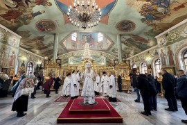 Архиерейское служение в неделю 31-ю по Пятидесятнице, по Богоявлении