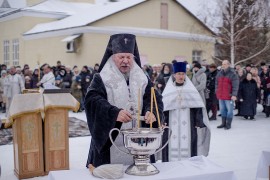 Крещение Господне отметили в карагандинской епархии