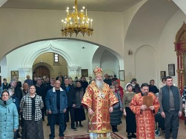 Архиерейское служение в неделю о Страшном Суде