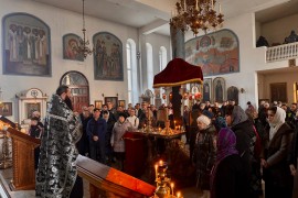 Пассия в Константино-Еленинском кафедральном соборе
