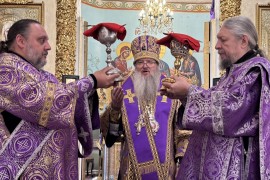 Неделя 2-я Великого поста. Божественная Литургия архиерейским чином