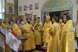 Престольный праздник Иоанно-Кронштадтского храма поселка Жетыген