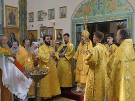 Престольный праздник Иоанно-Кронштадтского храма поселка Жетыген