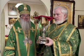 Престольные торжества в храмах Чимкентской и Туркестанской епархии. Архиерейское служение