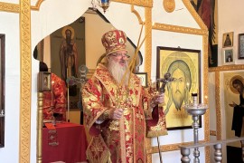 День памяти преподобномучеников Серафима и Феогноста. Престольный праздник храма мкр. Кызылжар г. Шымкента