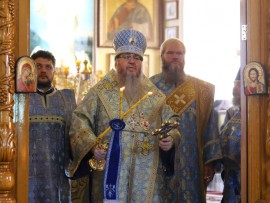 Праздник Успения Пресвятой Владычицы нашей Богородицы почтили в кафедральном соборе