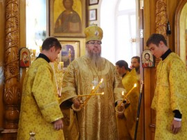 Архиерейская Литургия в Неделю 13-ю по Пятидесятнице