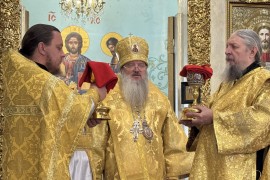 Неделя 14-я по Пятидесятнице. Архиерейское служение в Свято-Никольском кафедральном соборе г. Шымкента