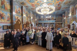В праздник Рождества Пресвятой Богородицы епископ Игнатий совершил Литургию на архиерейском подворье