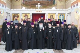 В день отдания праздника Рождества Пресвятой Богородицы Высокопреосвященнейший архиепископ Варсонофий совершил Литургию в кафедральном соборе Воскресения Христова г. Кокшетау