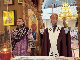 «Кресту Твоему покланяемся, Владыко». Праздник Воздвижения Креста Господня в Андреевском соборе