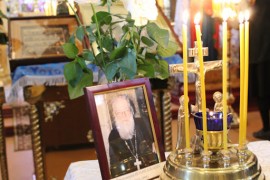 В храме Всех Святых почтили память протоиерея Иоанна Блохина