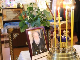 В храме Всех Святых почтили память протоиерея Иоанна Блохина