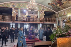 Неделя 26-я по Пятидесятнице. Архиерейское служение в Свято-Никольском кафедральном соборе г. Шымкента