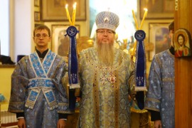 Праздник Введения во храм Божией Матери отметили в главном храме Северного Казахстана