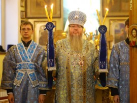 Праздник Введения во храм Божией Матери отметили в главном храме Северного Казахстана