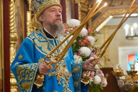 Служение епископа Геннадия в праздник Введения во храм Пресвятой Богородицы