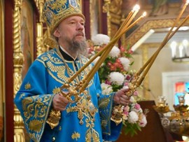 Служение епископа Геннадия в праздник Введения во храм Пресвятой Богородицы