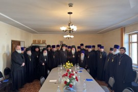 Состоялось епархиальное собрание духовенства Чимкентской и Туркестанской епархии