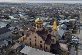 Престольный праздник в Свято-Андреевском приделе храма Архангела Михаила г. Шымкента