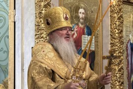 Неделя 27-я по Пятидесятнице. Архиерейское служение в Свято-Никольском кафедральном соборе г. Шымкента