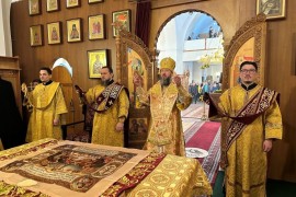 Архиерейская Божественная Литургия в Неделю 27-ю по Пятидесятнице