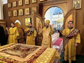 Архиерейская Божественная Литургия в Неделю 27-ю по Пятидесятнице