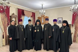 Архиепископ Амфилохий возглавил заседание Епархиального совета Усть-Каменогорской и Семипалатинской епархии