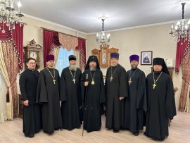 Архиепископ Амфилохий возглавил заседание Епархиального совета Усть-Каменогорской и Семипалатинской епархии