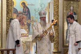 Архиерейское служение в день Обрезания Господня (Шымкент)