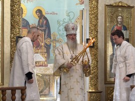 Архиерейское служение в день Обрезания Господня (Шымкент)